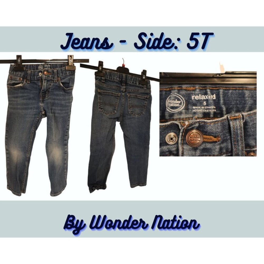 Boys Jeans Bundle 4 Pairs – Size 5T & 6T Old Navy, Children’s Place - Picture 4 of 7